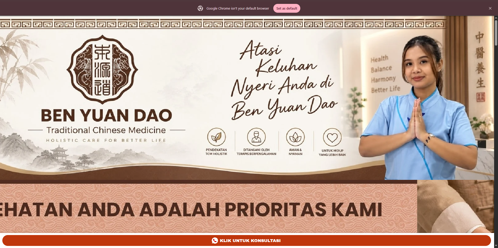 Contoh website company profile